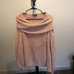 Express Off-Shoulder Sweater